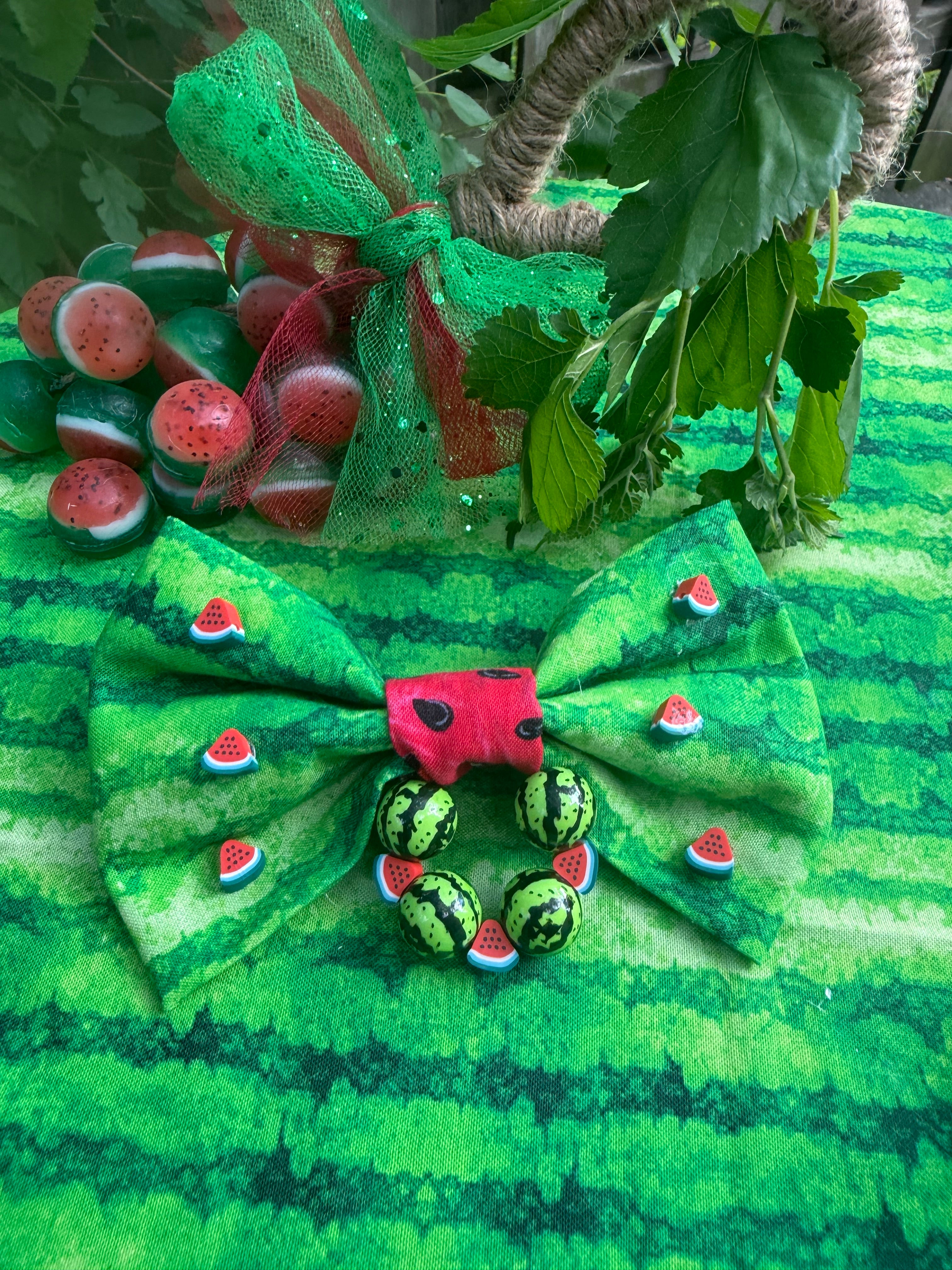 Watermelon Pet Bow 🎀🍉
