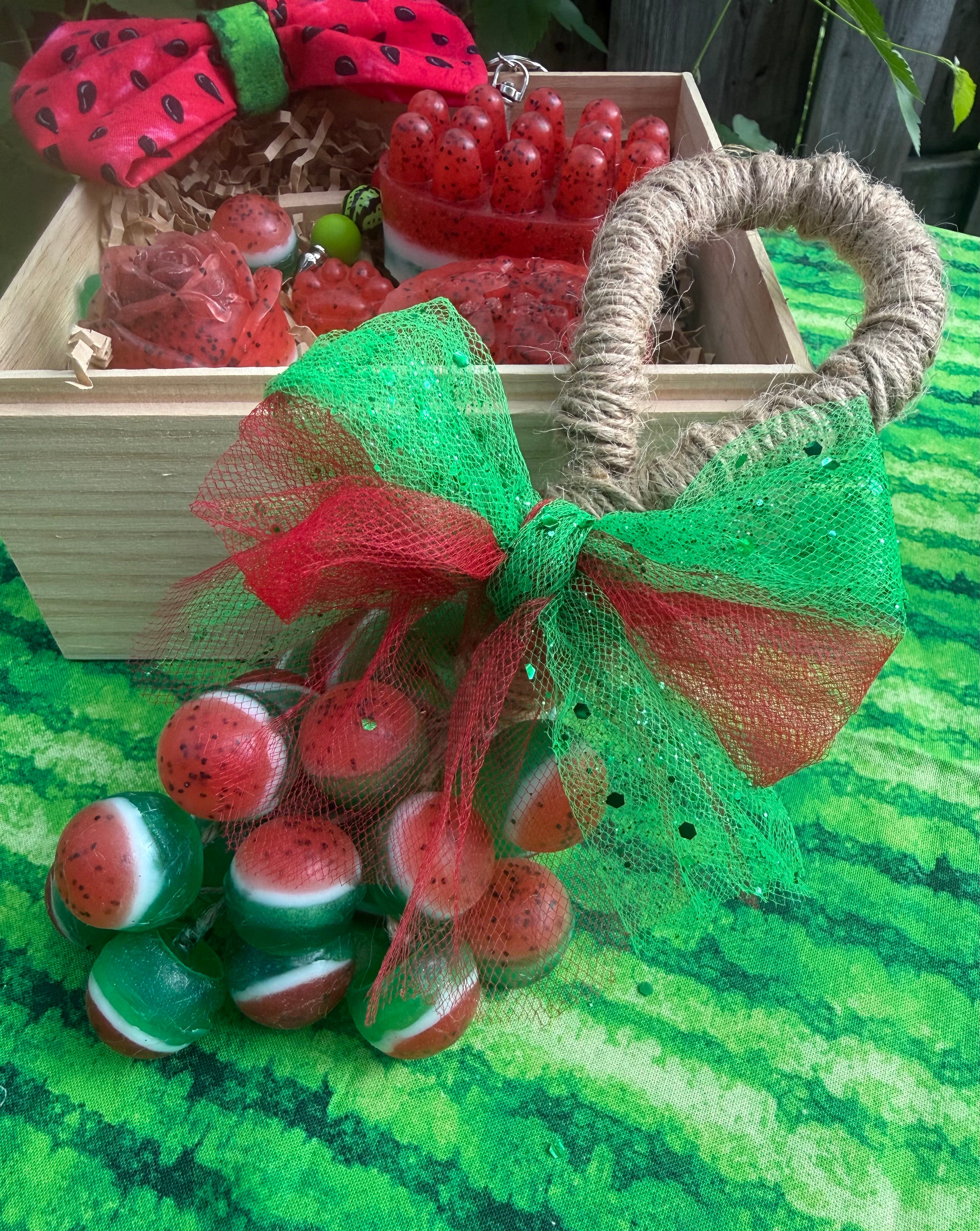 🍉 Watermelon Grape-Shaped Soap 🧼