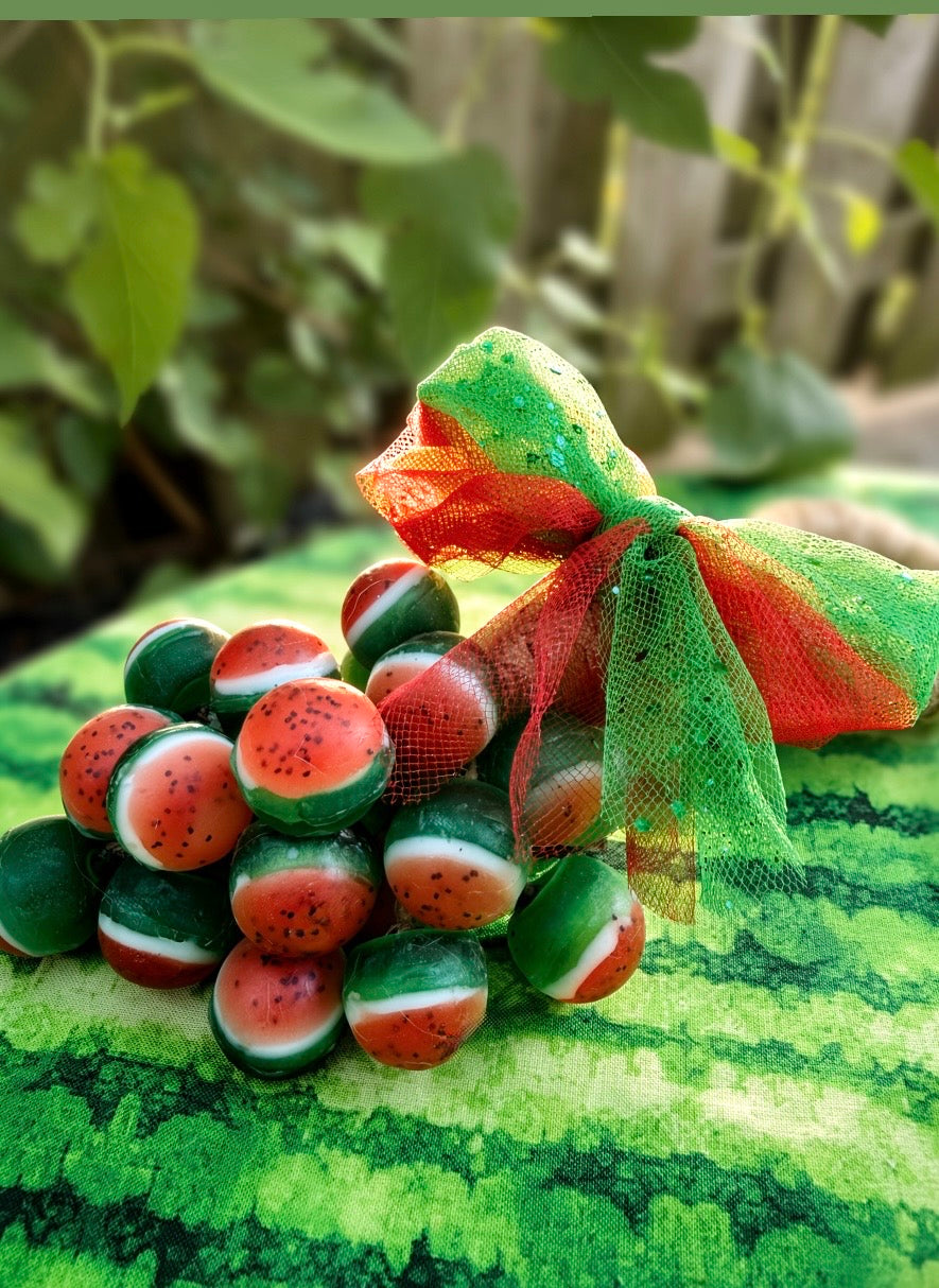 🍉 Watermelon Grape-Shaped Soap 🧼