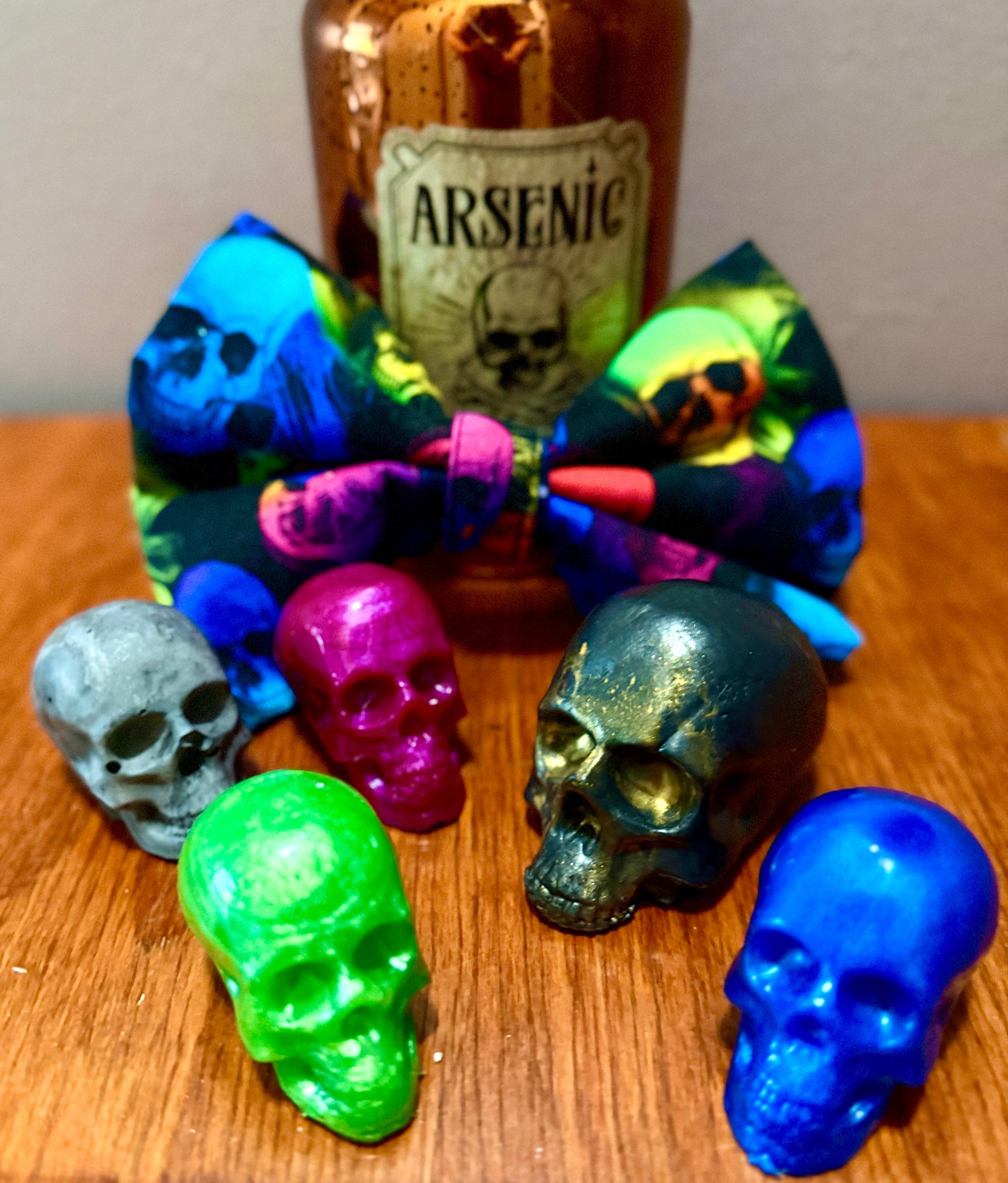 Pet Gift Box – Skull Bow Glycerin Soap