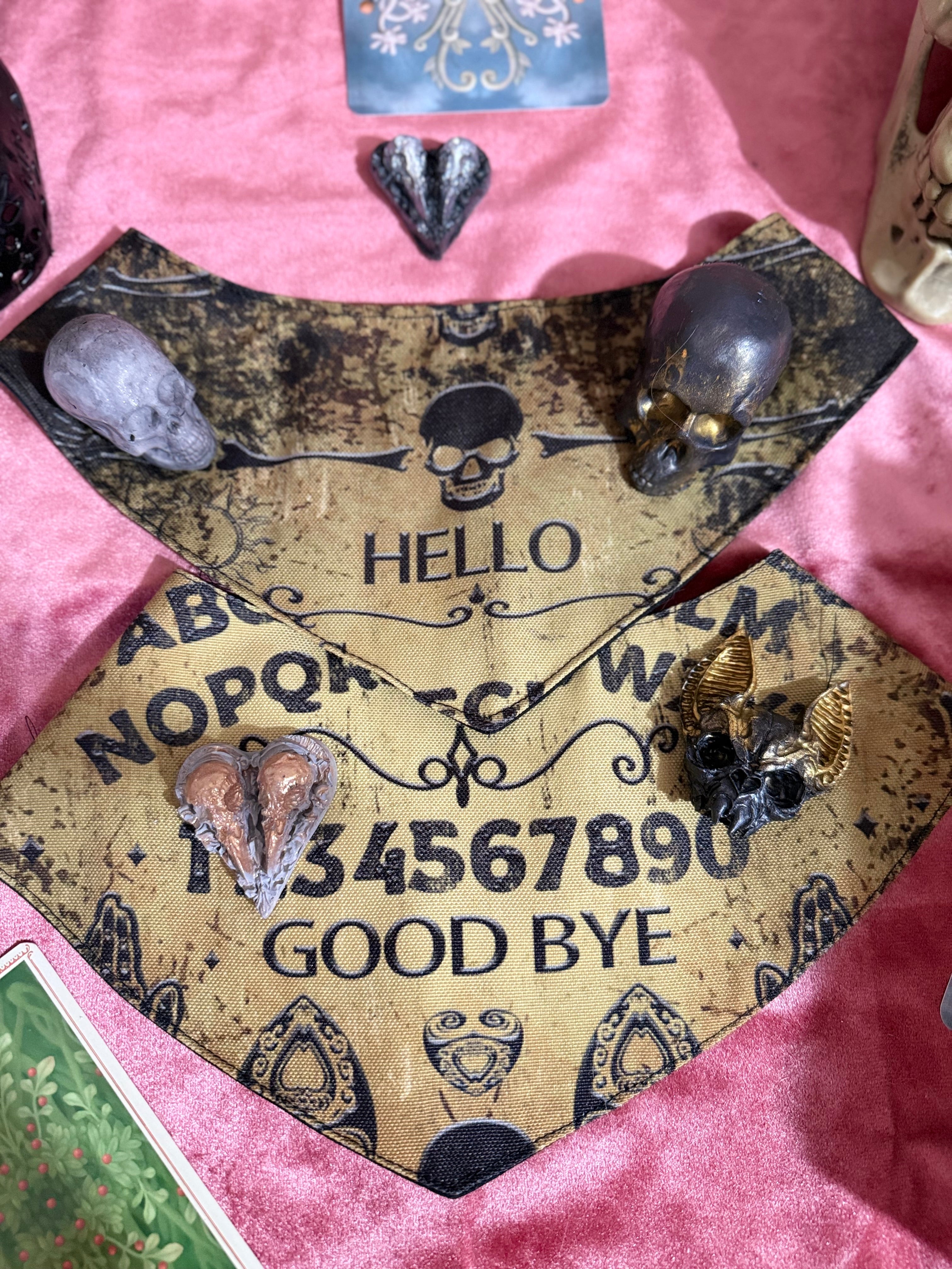 Echoes of the Unknown- Ouija Bandana for pet