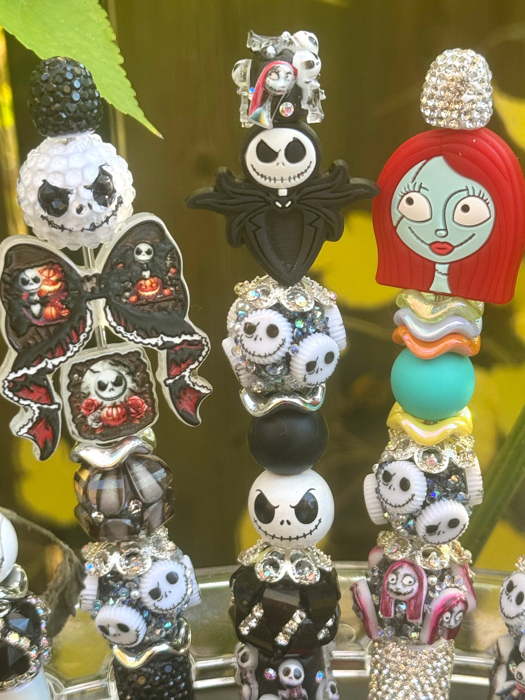 Nightmare Before Christmas Beaded Pens