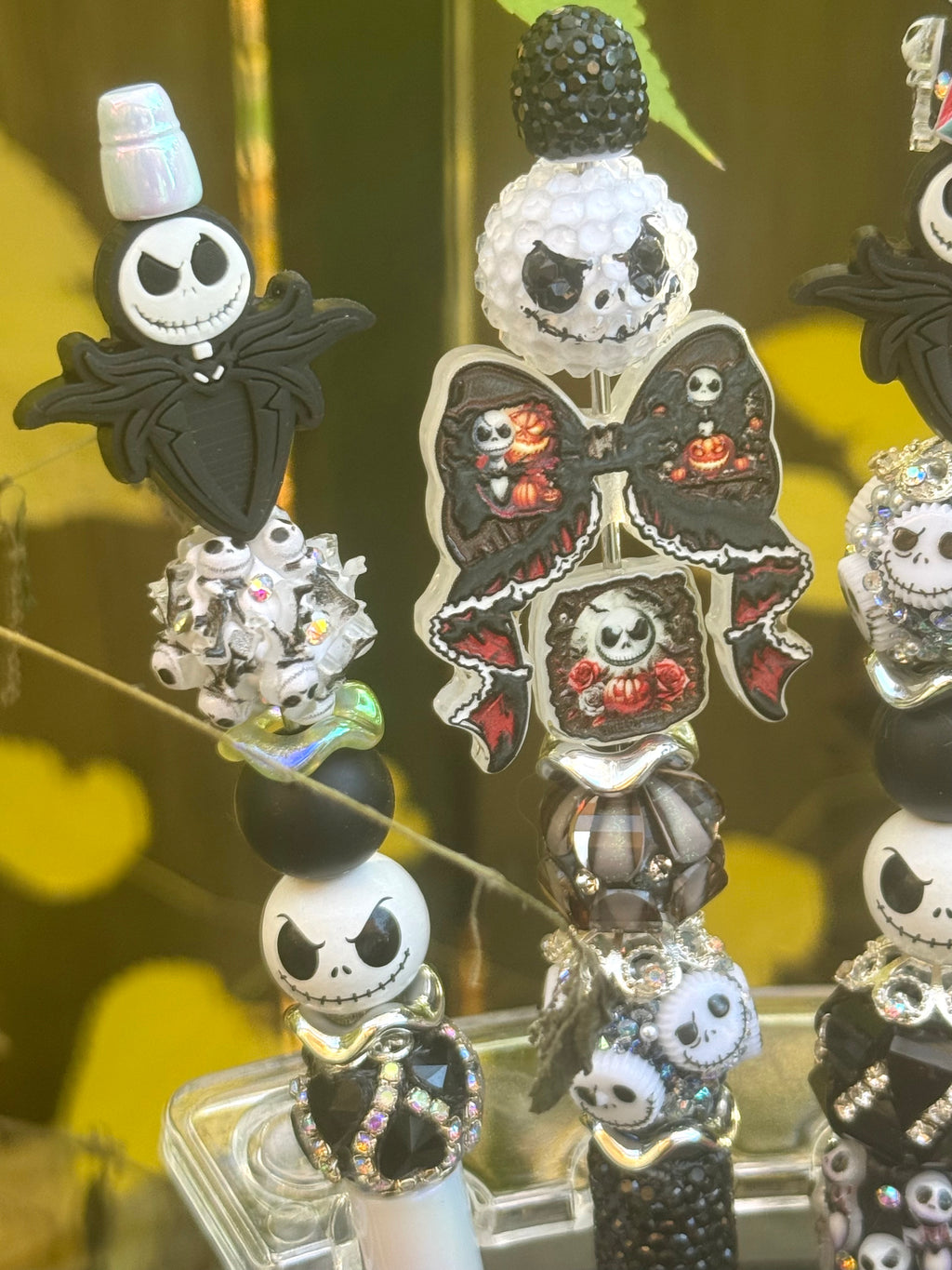 Nightmare Before Christmas Beaded Pens