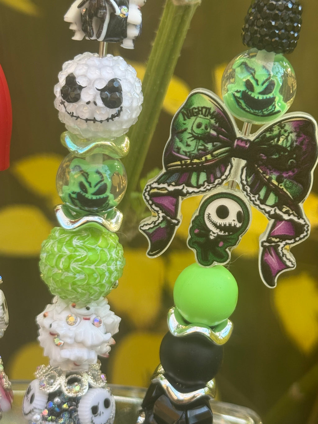 Nightmare Before Christmas Beaded Pens