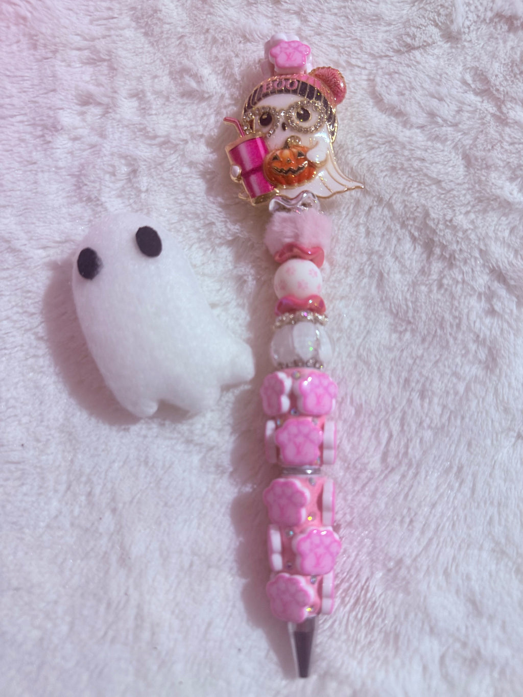 Bootiful Ghost Bead Pen 👻