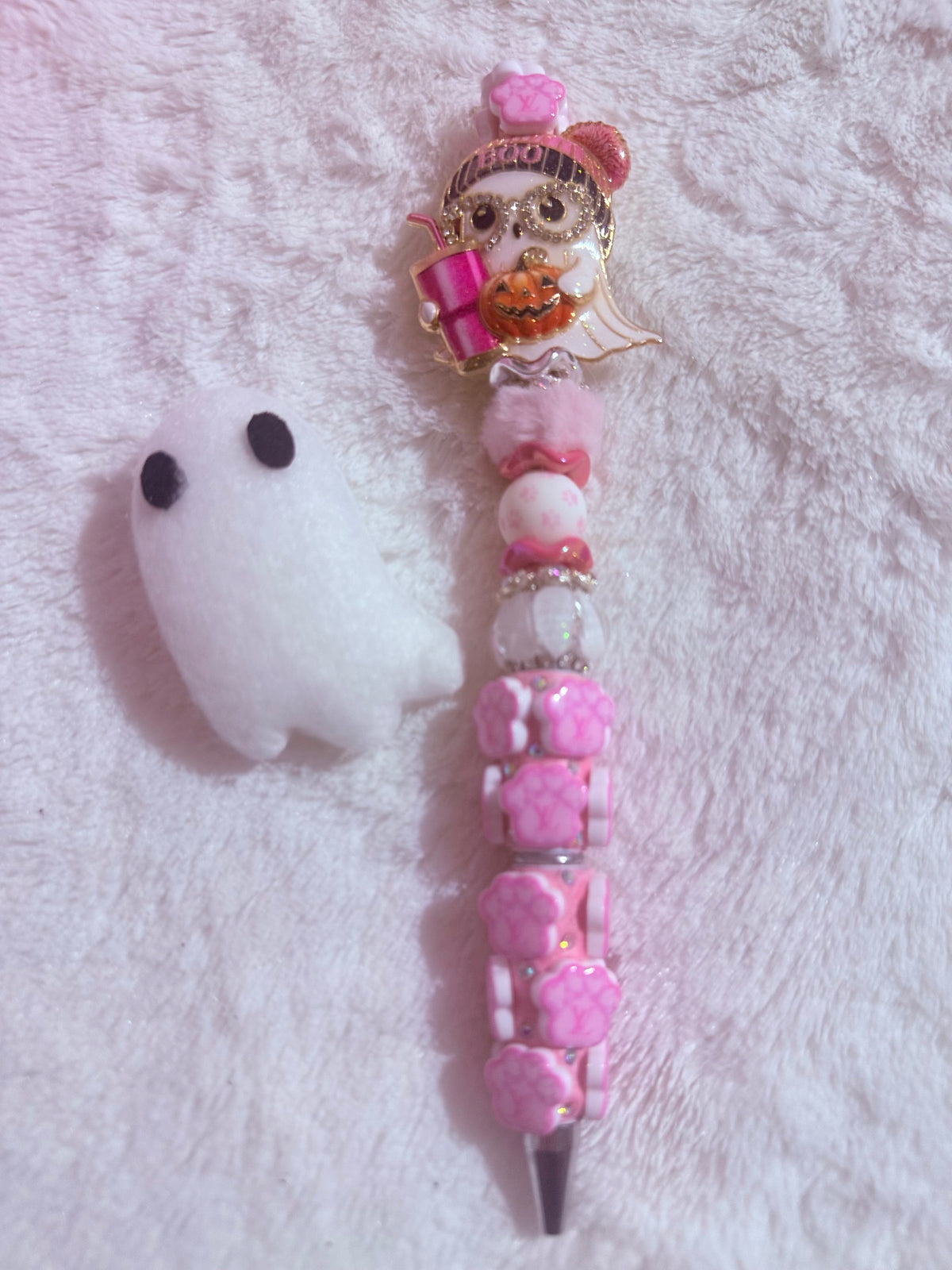 Bootiful Ghost Bead Pen 👻