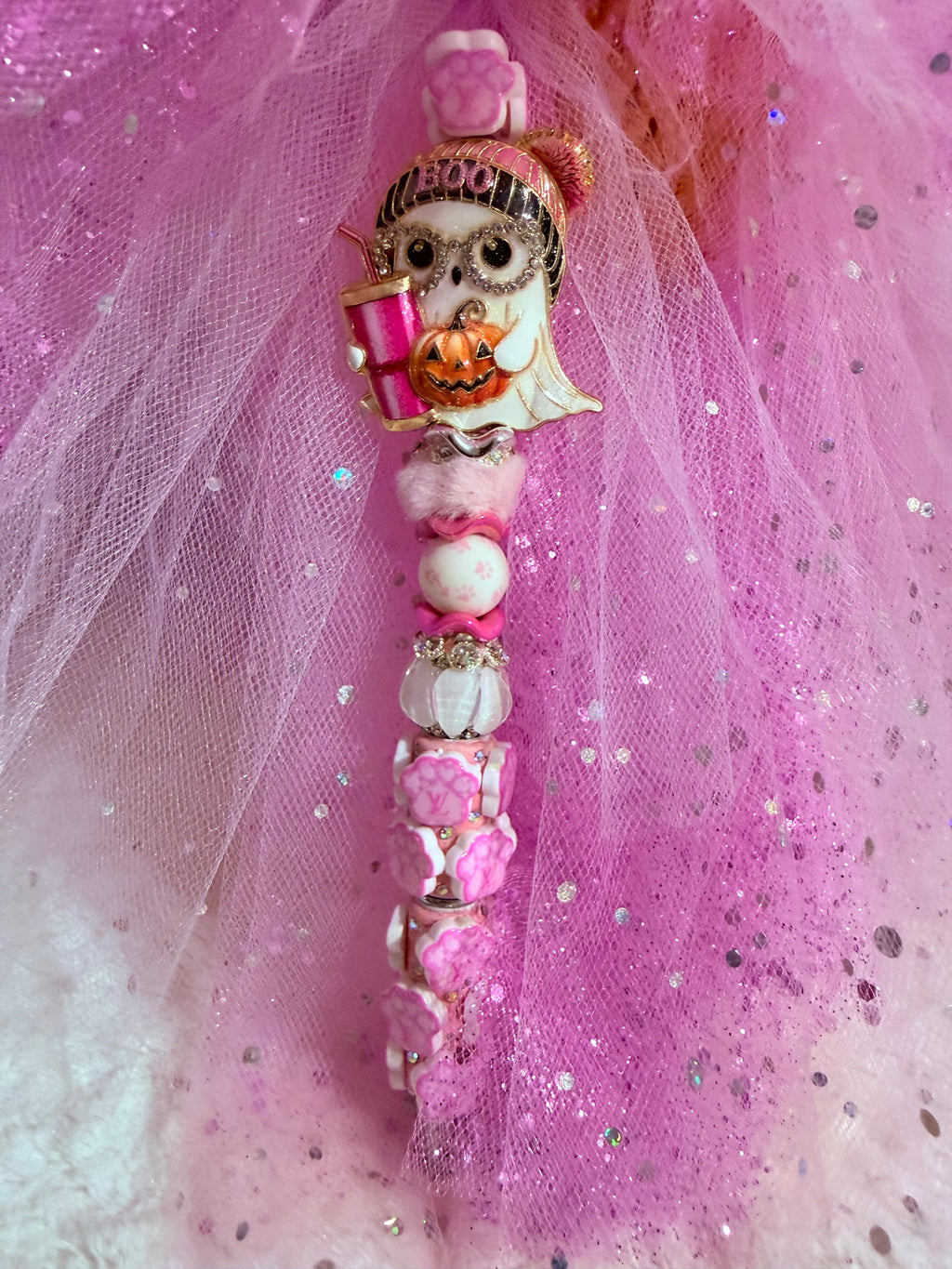 Bootiful Ghost Bead Pen 👻
