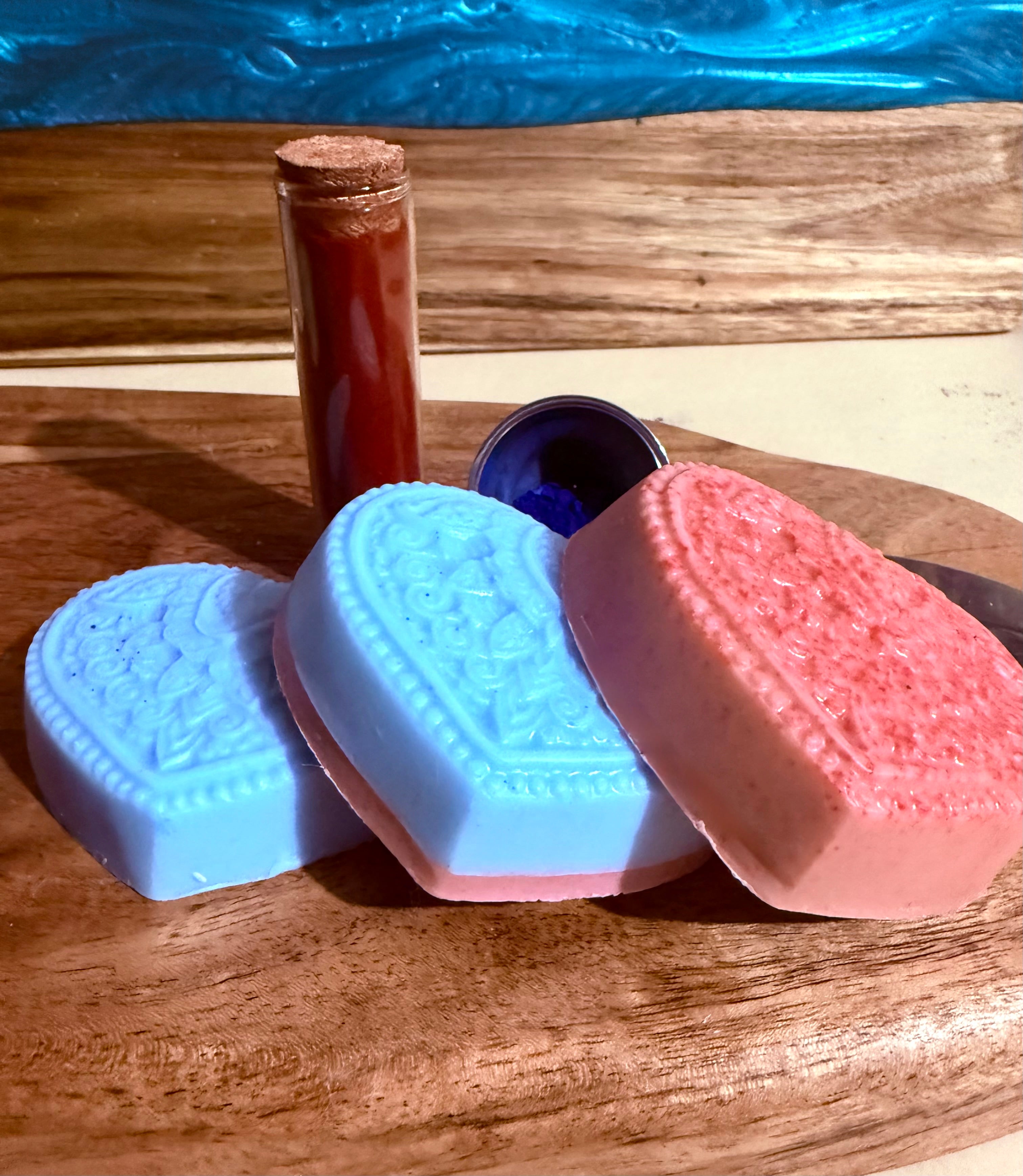 Heritage Trio- Heart Soap Collection