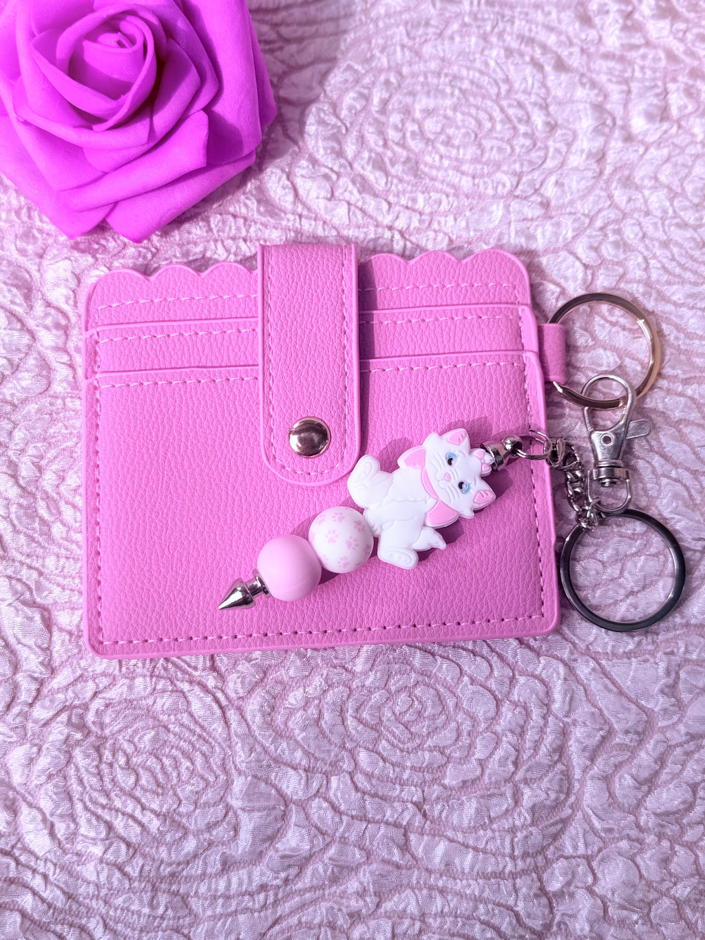 Marie’s Pink Card Holder