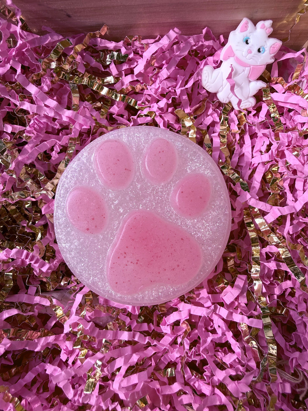 Marie’s Rosy Paw – Handmade Cat Paw Soap