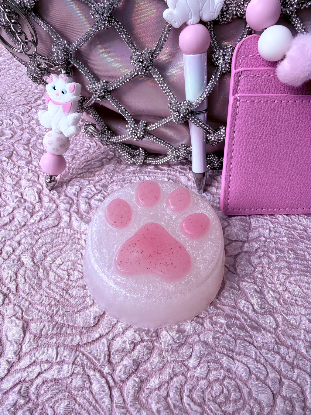 Marie’s Rosy Paw – Handmade Cat Paw Soap