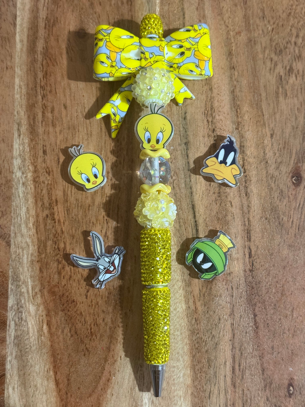 Tweety Bird Beaded Pen 🐤💛