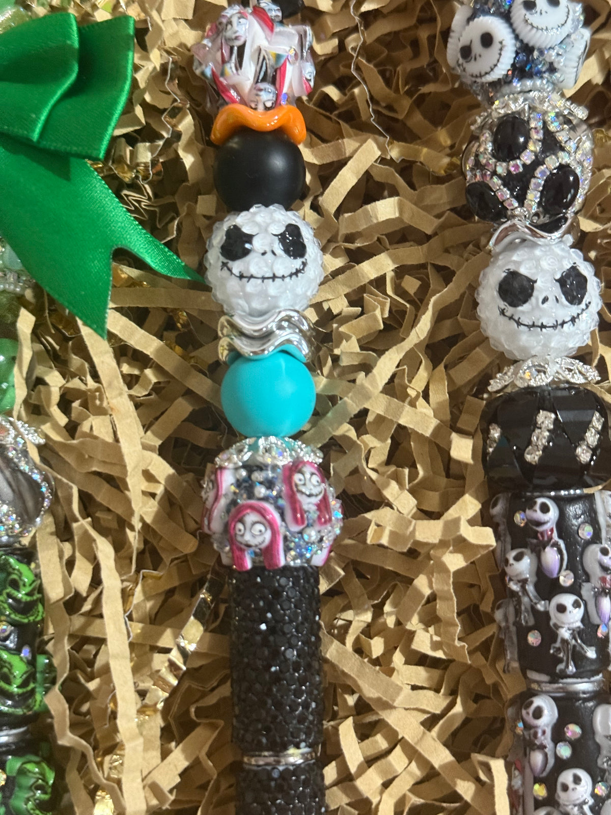 Jack, Sally & Oogie Boogie Beaded Pens