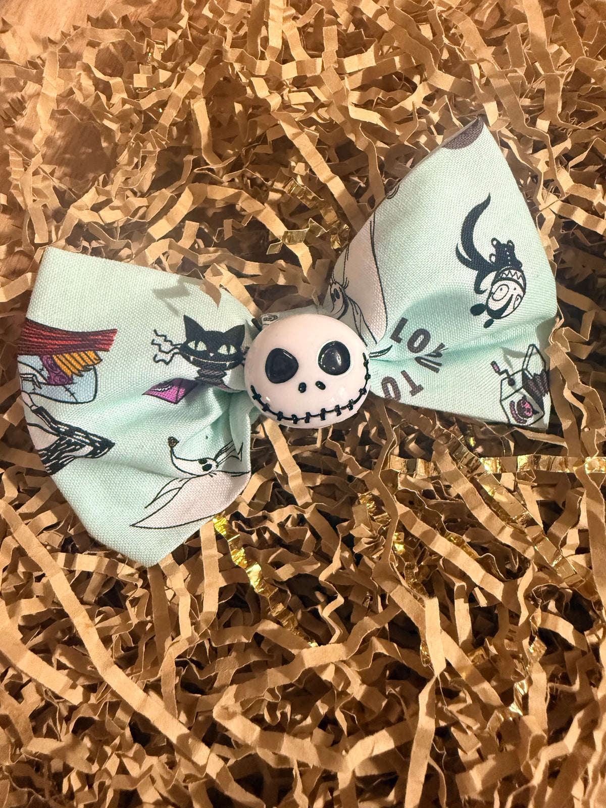 Jack Skellington Bow 2