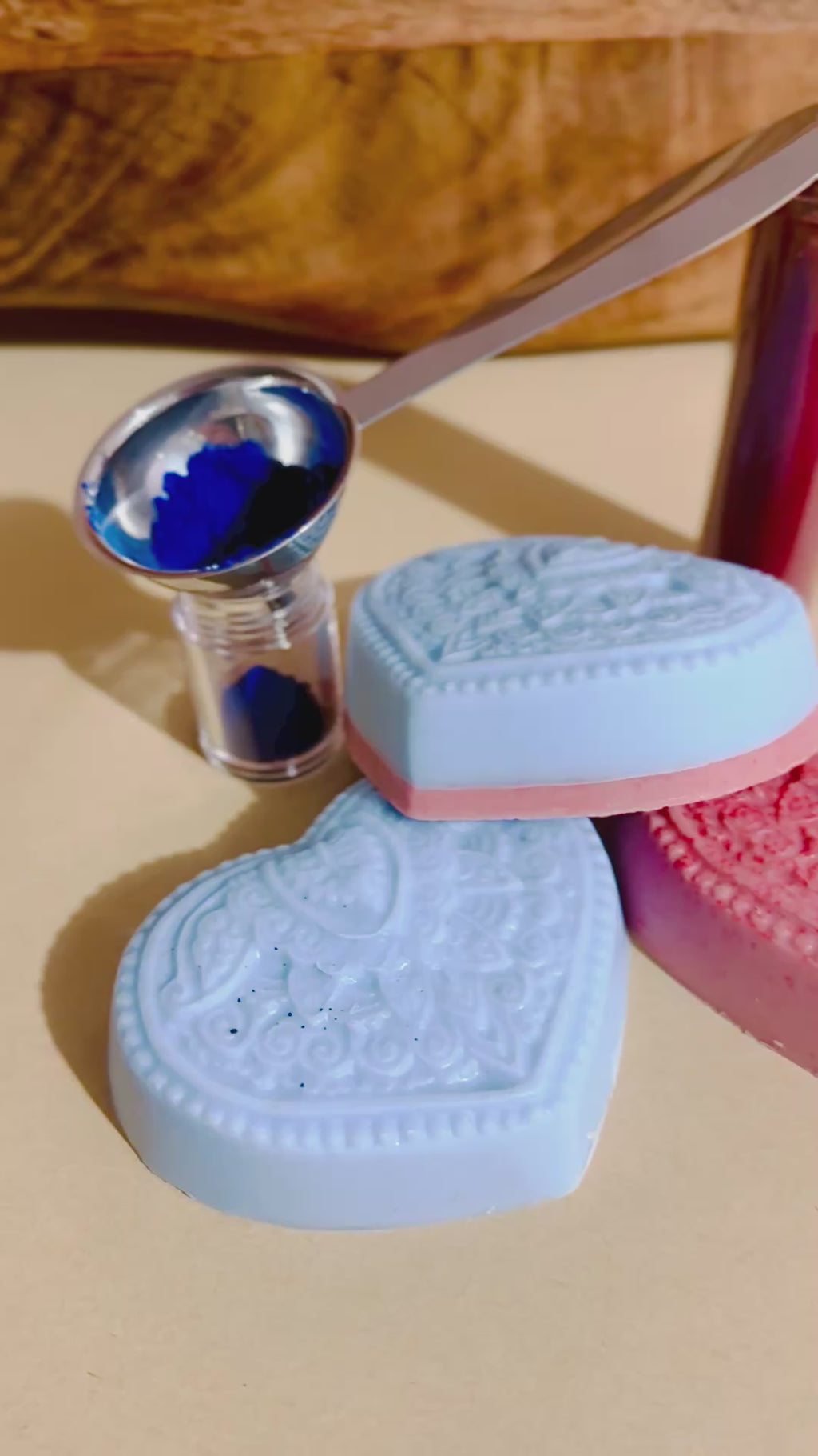 Heritage Trio- Heart Soap Collection