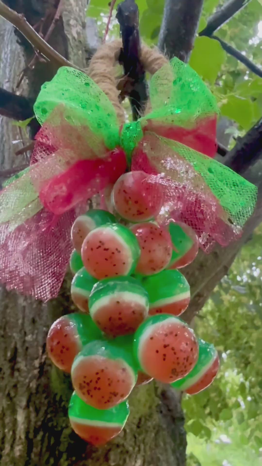 🍉 Watermelon Grape-Shaped Soap 🧼