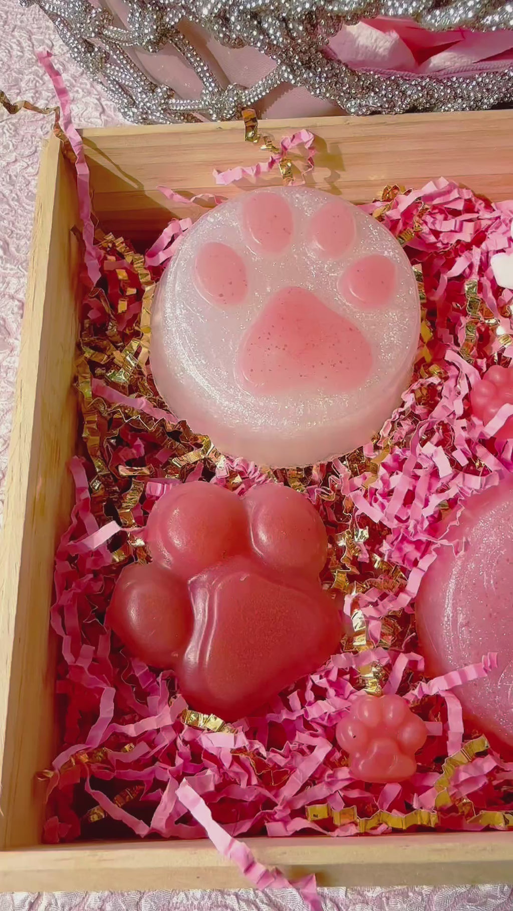 Marie’s Rosy Paw – Handmade Cat Paw Soap