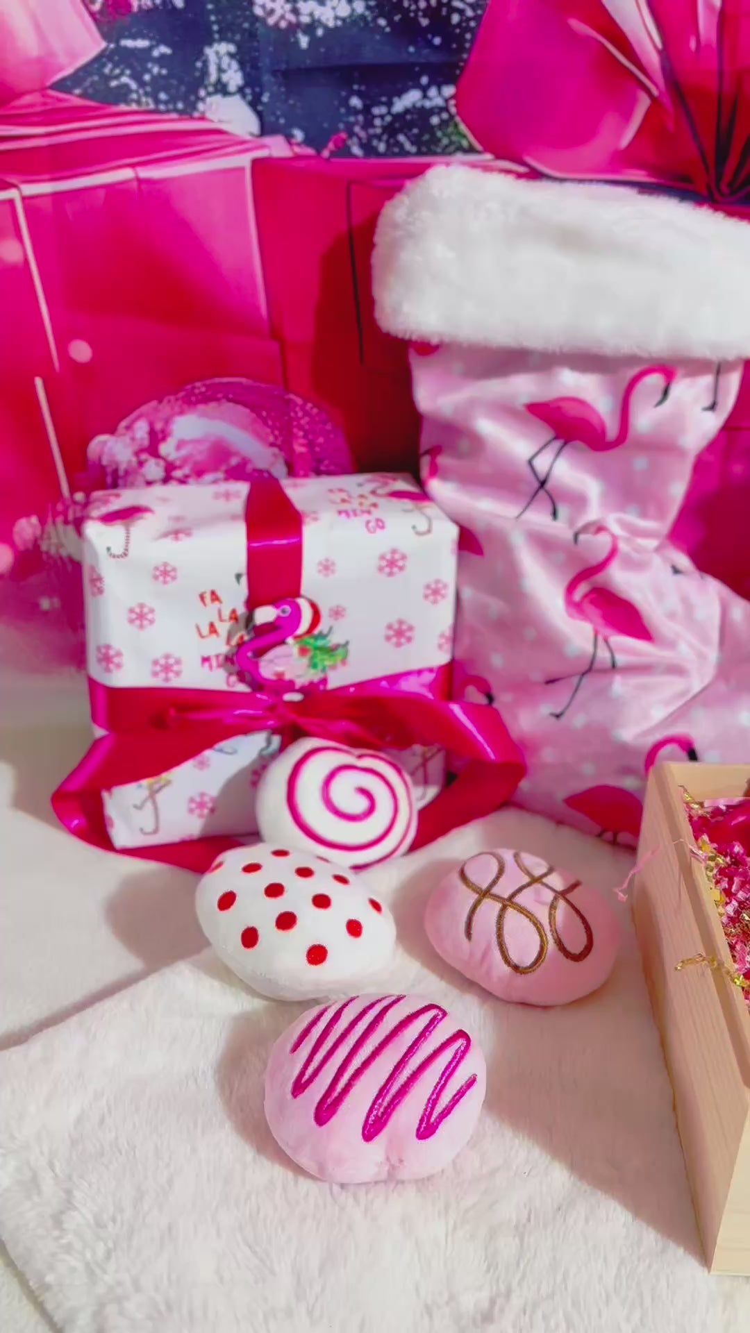 Pink Flamingo Christmas for you & your pet