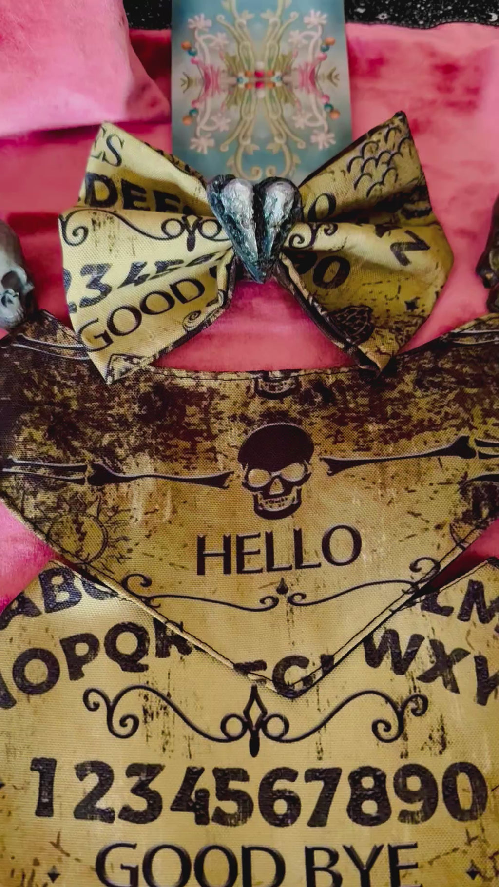 Echoes of the Unknown- Ouija Bandana for pet