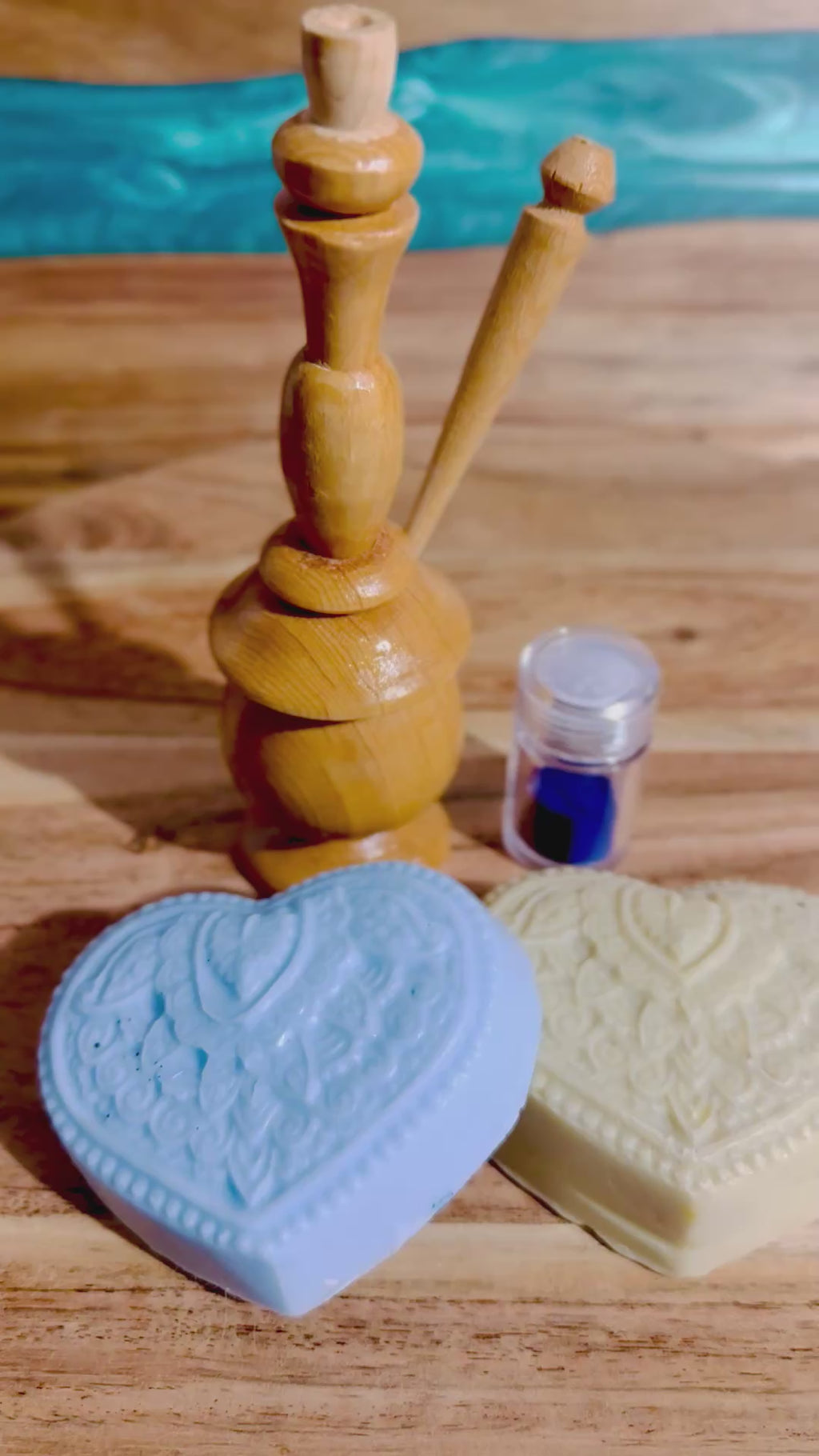 Heritage Heart- Blue Nila Edition